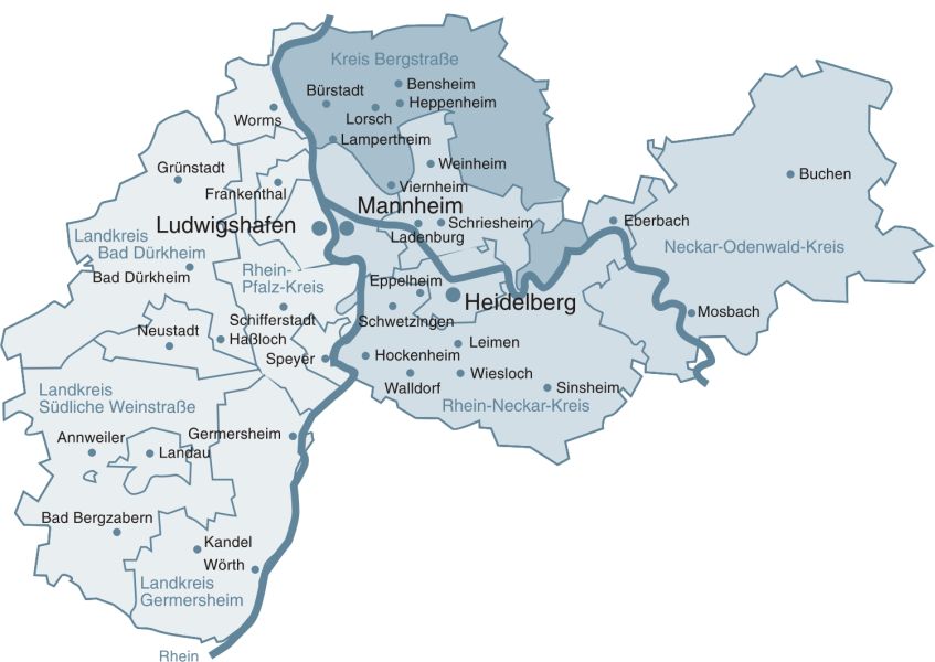 Metropolregion Rhein-Neckar: Edingen-Neckarhausen